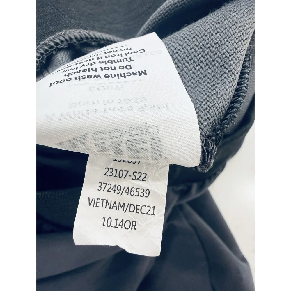 REI Co-op Jogger Pants Gray/Black Colorblock Men's Hiking Stretch Pockets Sz XL